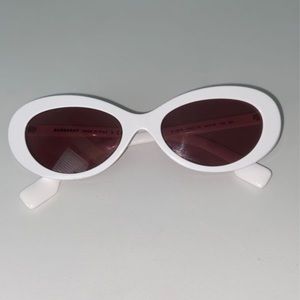 Burberry White Women’s Sunglasses